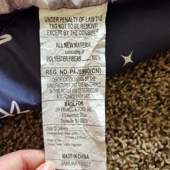 Harry Potter Icon Twin Comforter Pillowcase Gray Wizard Hogwarts‎ Reversible - Picture 7 of 15